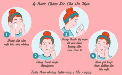 Các Bước Skincare Cho Da Mụn Từ Chuyên Gia