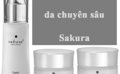 Giải pháp chăm sóc da chuyên sâu Sakura