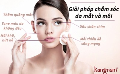 Giải Pháp Chăm Sóc Da Mắt Và Môi