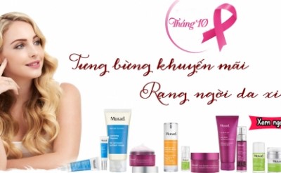 THÁNG 10 MURAD TƯNG BỪNG KHUYẾN MÃI - RẠNG NGỜI DA XINH