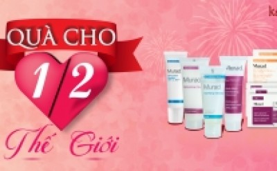 Quà cho một nữa thế giới từ Murad mừng ngày Phụ nữ Việt Nam 20-10