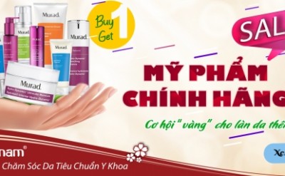 Sale mỹ phẩm chính hãng - Cơ hội "vàng" cho làn da xinh