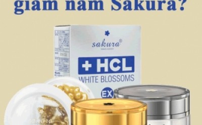 Thực hư bộ sản phẩm giảm nám Sakura?