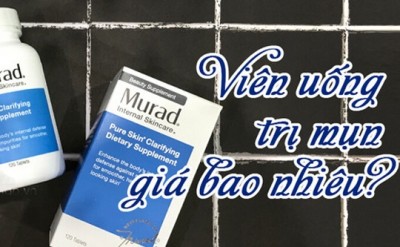 Viên trị mụn murad chính hãng, uy tín giá cả bao nhiêu, mua ở đâu