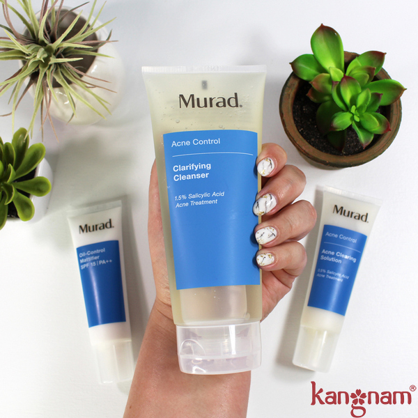 Murad Clarifying Cleanser là loại sữa rửa mặt cho da dầu tốt nhất hiện nay