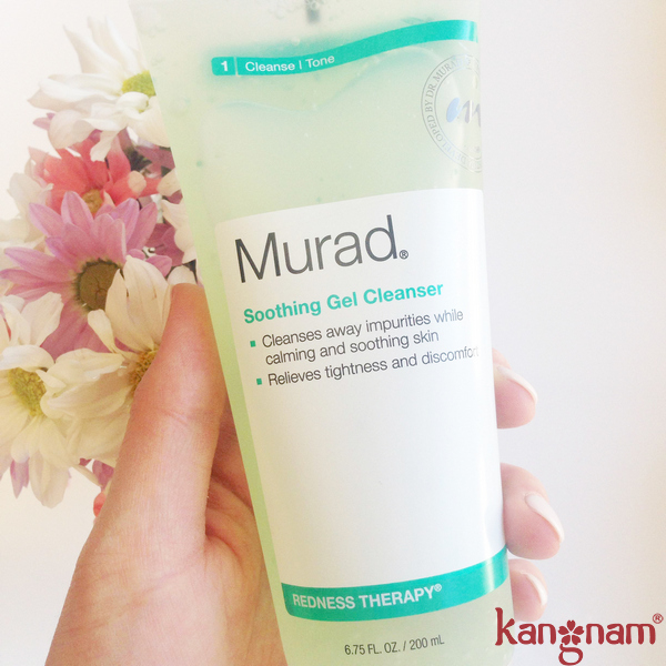 Sữa rửa mặt phục hồi da Murad Soothing Gel cleanser