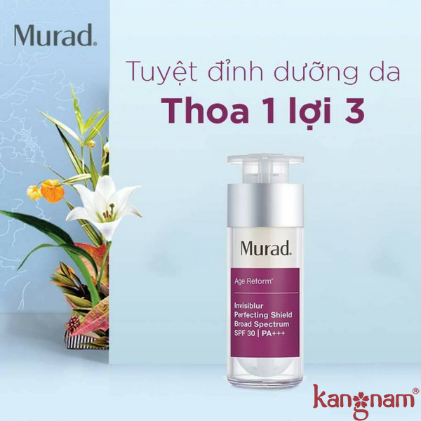 Kem chống nắng trong suốt Murad Invisiblur 3 trong 1