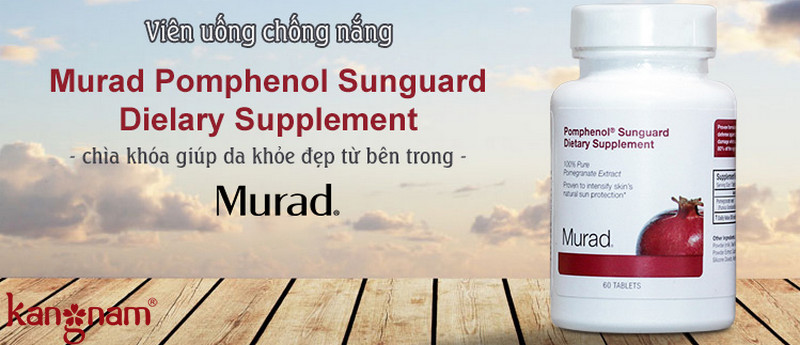 Thành phần thuốc viên uống chống nắng Murad