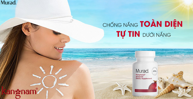 Thuốc uống chống nắng Murad review