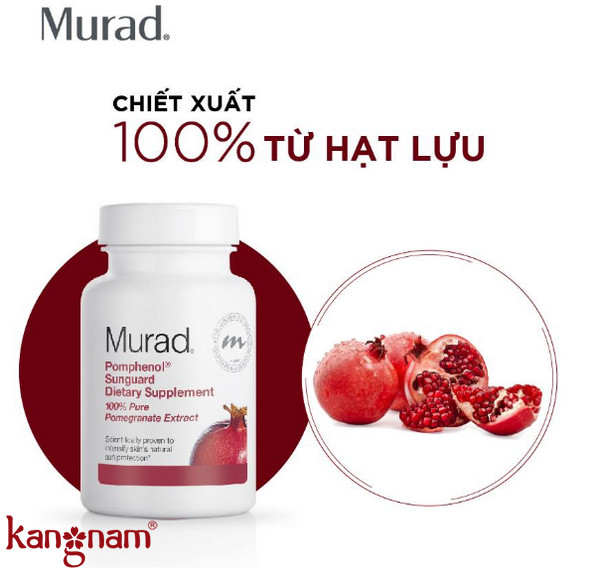 Thuốc uống chống nắng Murad review