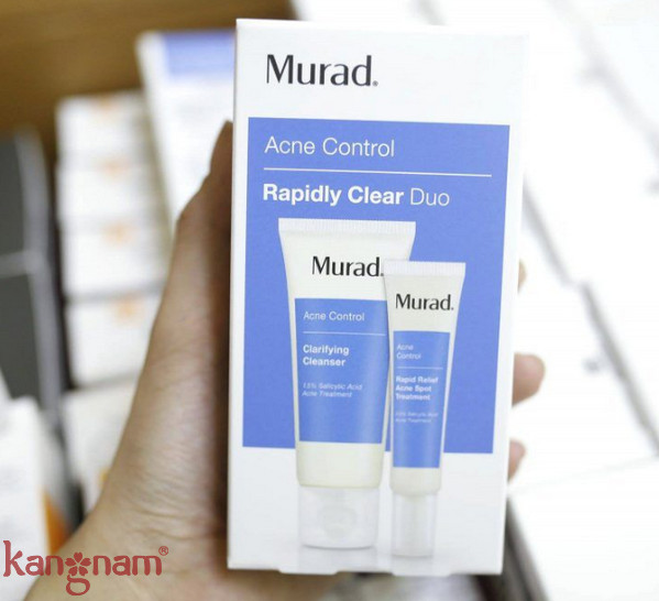 Bộ đôi trị mụn siêu tốc Murad|Tiêu diệt mụn trong vòng 4 giờ