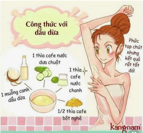 cách trị thâm nách hiệu quả nhanh chóng