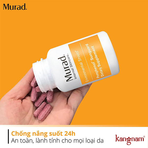 Viên uống chống nắng Murad là sự lựa chọn tốt trong việc dưỡng da vào mùa hè