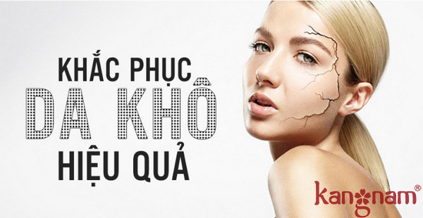 Biểu hiện da khô và cách khắc phục