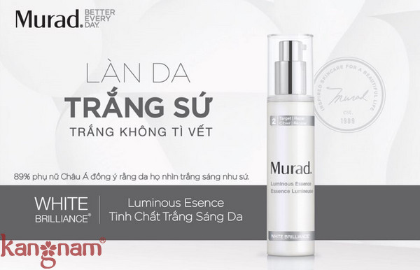 Tinh chất trắng sáng da luminous essence murad