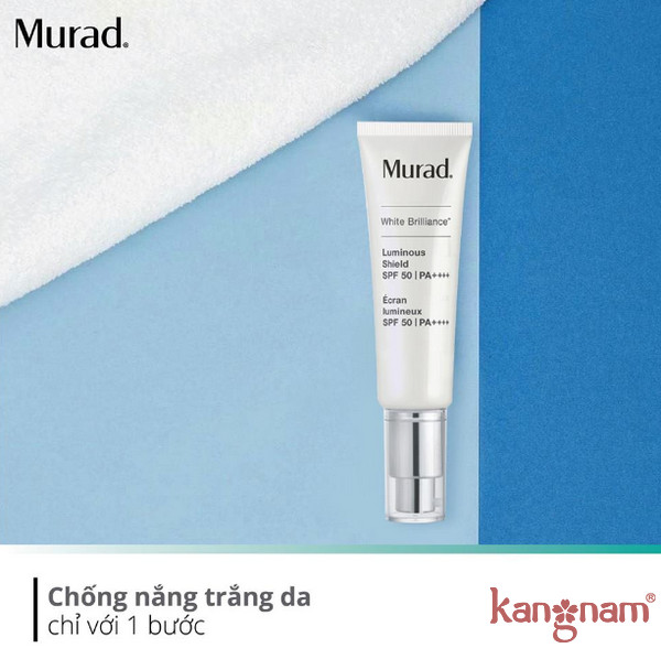 Kem chống nắng dưỡng trắng sáng da murad luminous shield spf 50 pa++++