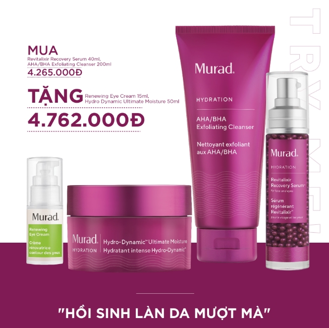 Chương trình khuyến mãi Murad tháng 10 2