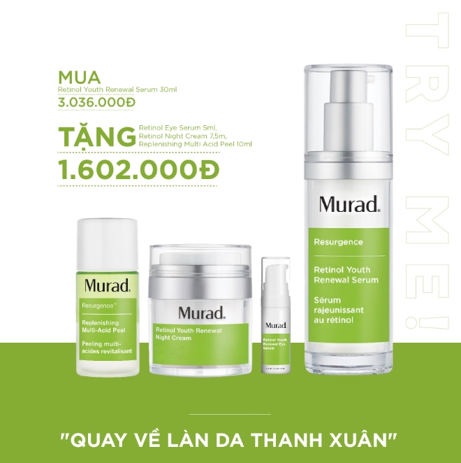 Chương trình khuyến mãi Murad tháng 10 3