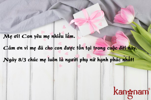 Lời chúc 8/3 ý nghĩa nhất 4