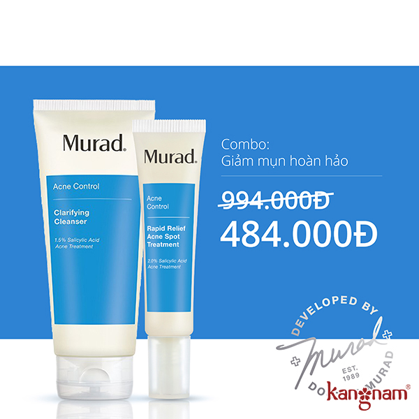 Mua combo trị mụn Murad hàng chính hãng