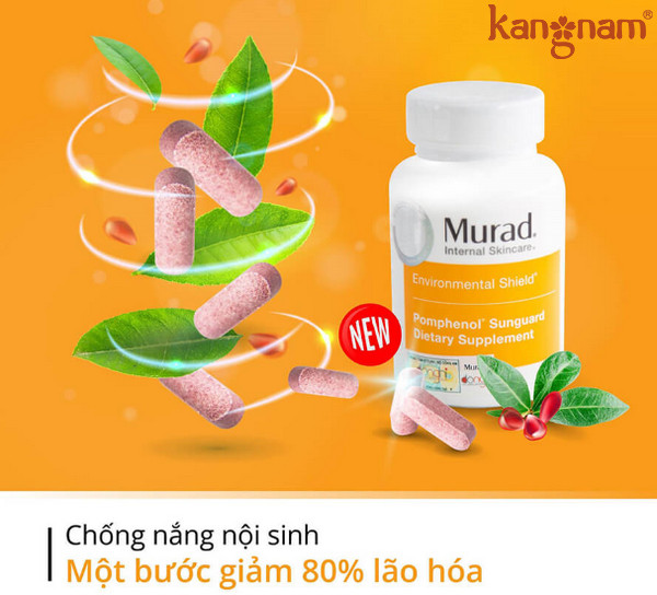 viên uống chống nắng nội sinh Murad