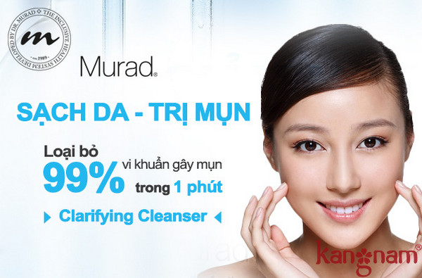 Công dụng ngạc nhiên của sữa rửa mặt trị mụn Murad Clarifying Cleanser