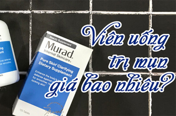 Thuốc trị mụn chính hãng Murad giá bán bao nhiêu