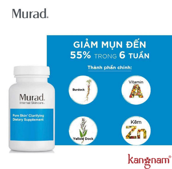 viên uống trị mụn murad